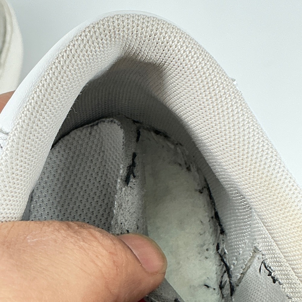 Nike Size 10.5 Blazer Low Vintage White Black Suede Womens Shoes - Picture 14 of 14